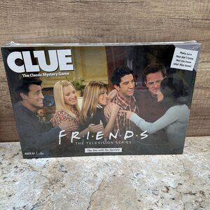 CLUE Friends Edition Board Game The Classic Mystery Game 2-6 Players